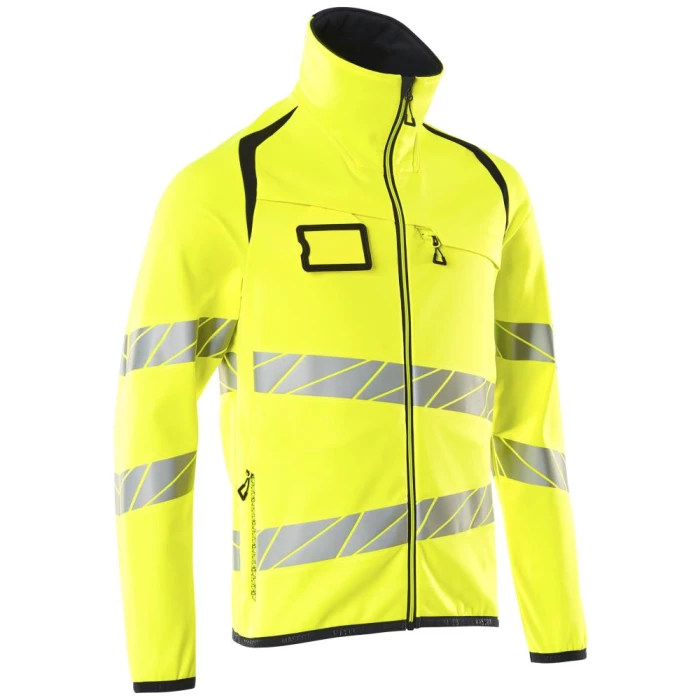 Accelerate Safe fleecetrøje m/lynlås hi-vis