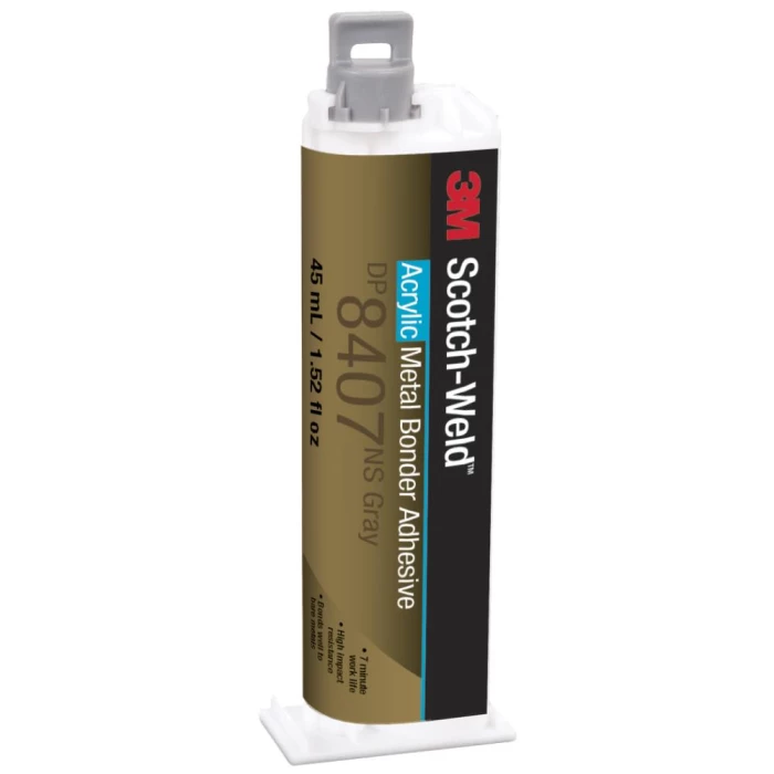 Scotch-Weld akryllim DP8407NS, grå, 45 ml