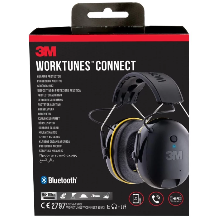 WorkTunes Connect høreværn m/Bluetooth, 90543EC1