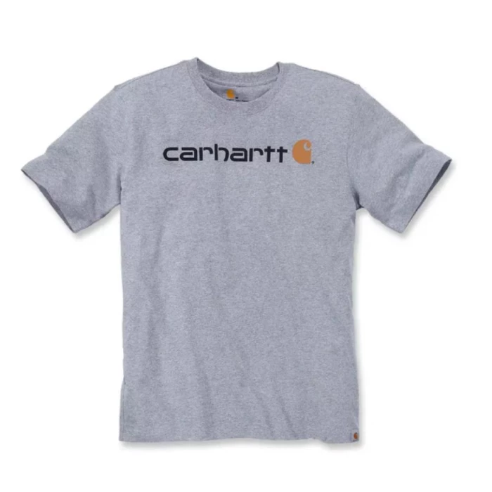 Carhartt Logo t-shirt grå str. XXL