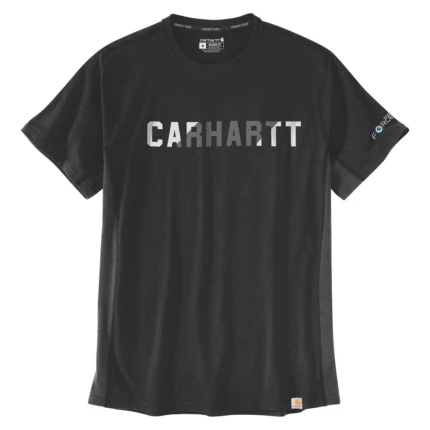 Carhartt Force Logo T-shirt  sort str.L