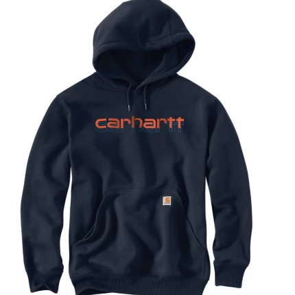 Carhartt Logo Graphic Sweatshirt navy str M