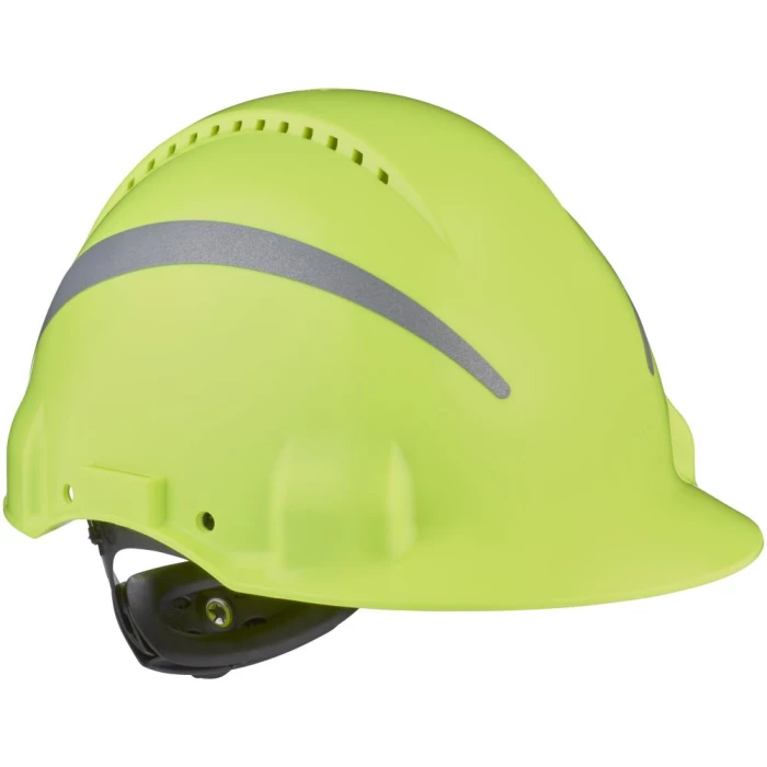 G3000 sikk.hjelm m/refleks, hi-viz