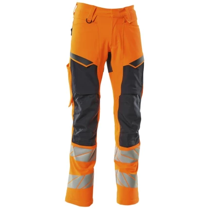 Accelerate Safe buks m/knælommer hi-vis