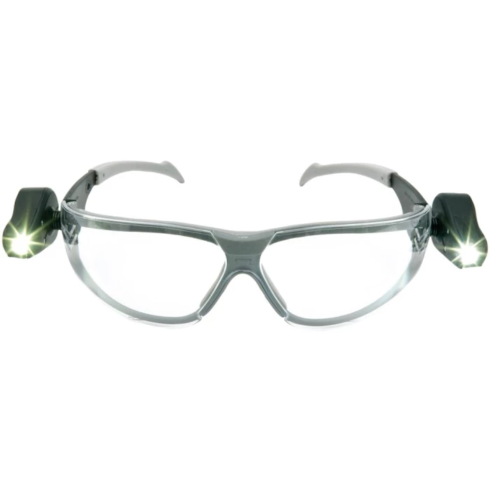 Besk.brille LightVision m/LED-lys, klar glas