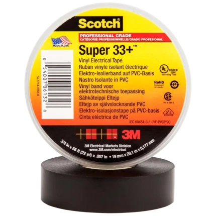 Scotch Super 33+ vinyltape sort