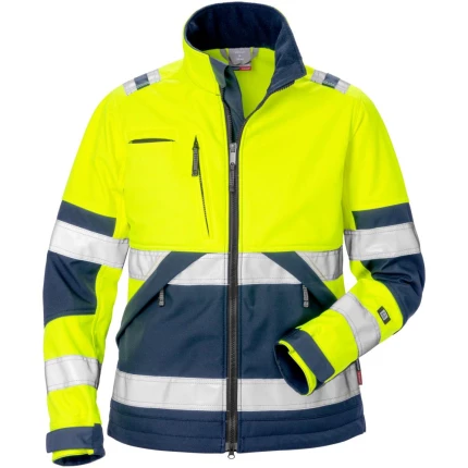 Hi-vis softshell jakke kl.2 4083