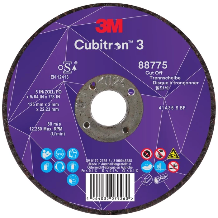 Cubitron 3 skæreskive T41/T42