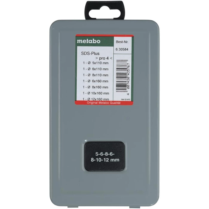 Metabo Bor SDS-plus sortiment 5,6,8,10,12