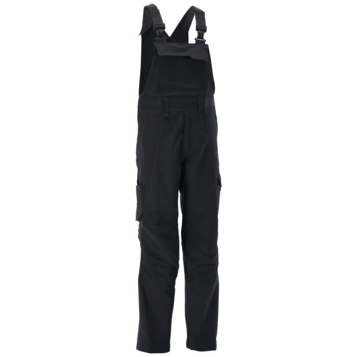 Accelerate overalls m/knælommer sort