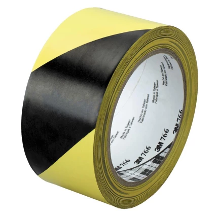 3M lærredstape 3903i m/vinylbagside sort 50mm×50m