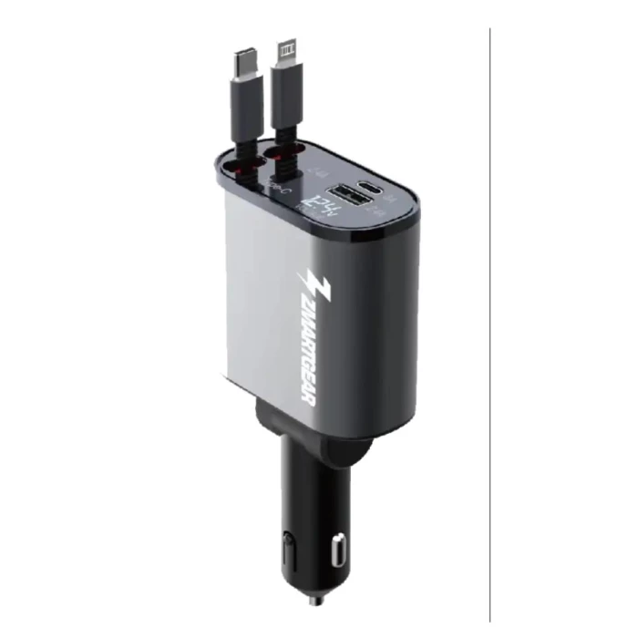 Smartgear 120W hurtiglader til bilen