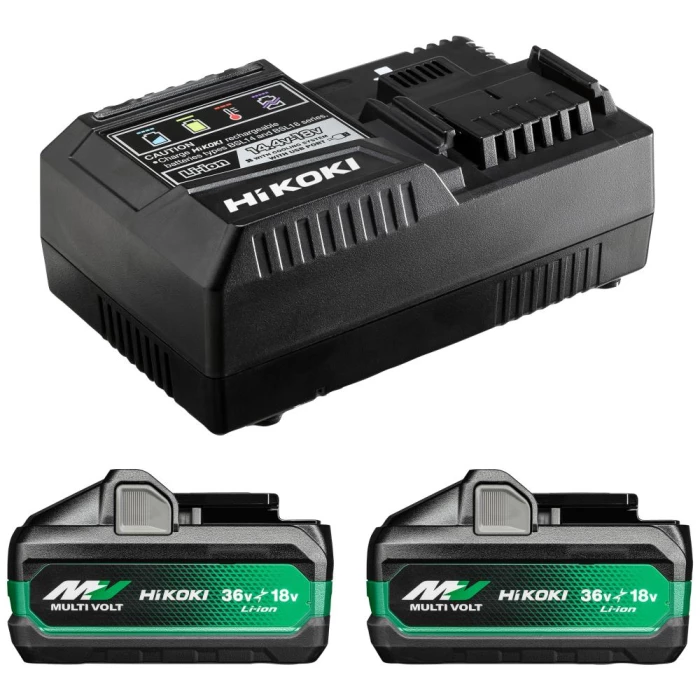 Batteripakke 2×BSL36B18 multivolt + lader UC18YSL3