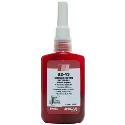 Unican 82-43 skruesikr. middel 50ml