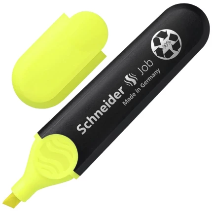 Schneider Highlighter Job markeringstusch, gul