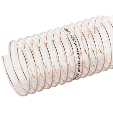Superflex PU/R let sugeslange m/spiral