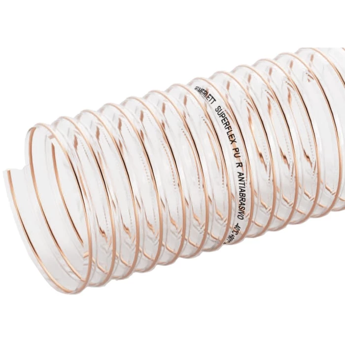 Superflex PU/R let sugeslange m/spiral
