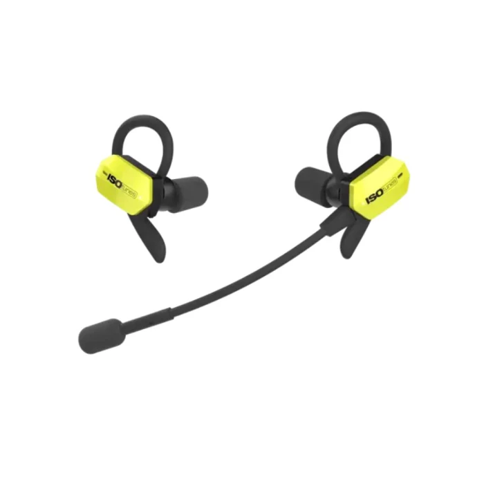 Isotunes Earbuds Ultracomm Aware BT gul 82db