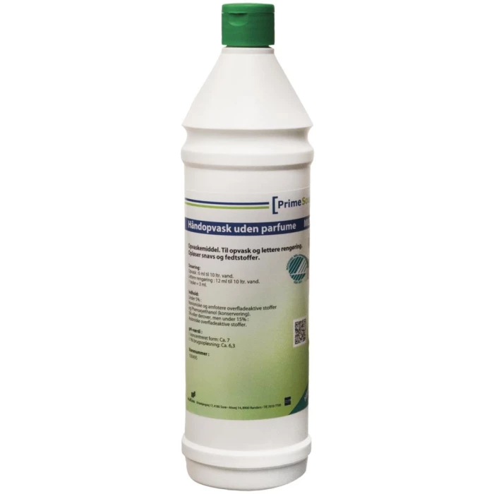 Håndopvask PrimeSource Mild 10 u/parfume, 12×1 ltr