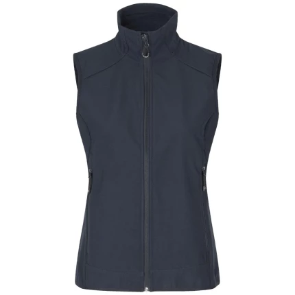 Softshell-vest funktionel sort 0824