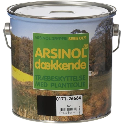Arsinol dækkende træbeskyttelse 2,5 ltr