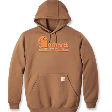 Carhartt hættetrøje brun