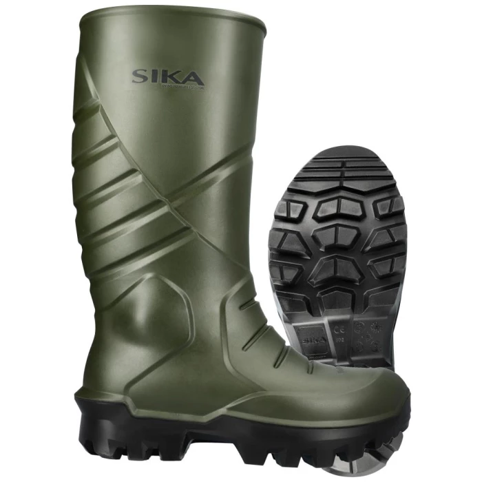 Sika ThermoGreen PU sikk.gummistøvle S5 90605