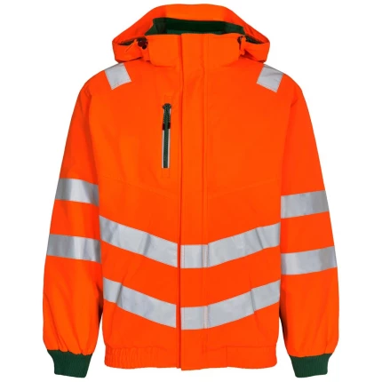 Safety pilotjakke vinter hi-vis