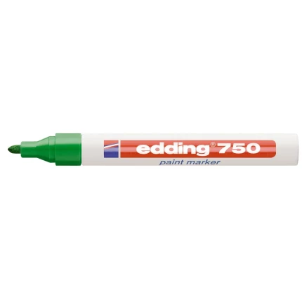 Edding 750 paintmarker bred grøn pk/10