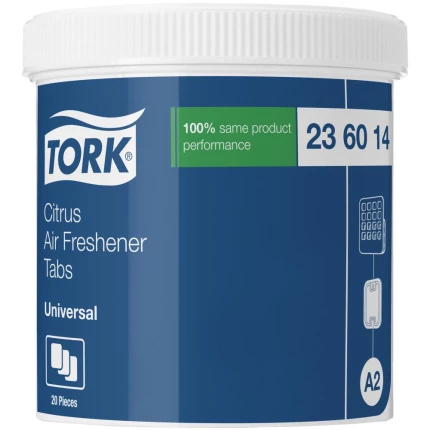 Tork luftfrisker disc A2 m/citronduft, 4×20stk