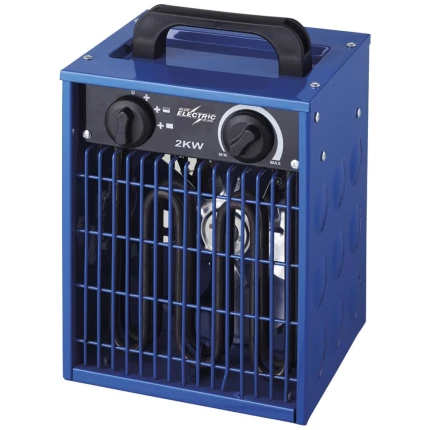 Blue Electric varmeblæser IP24 2kW/230V