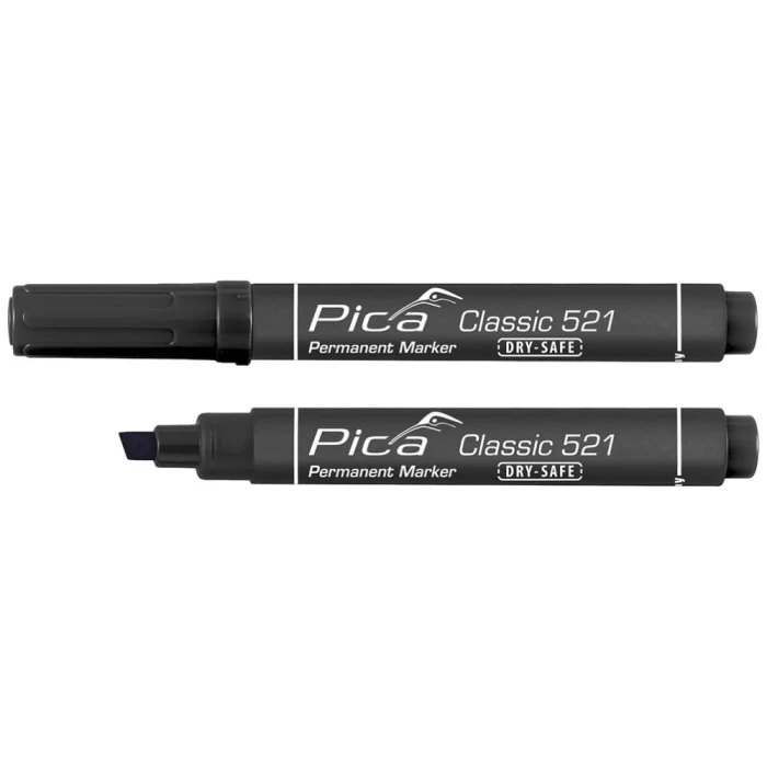 Pica Dry speedmarker Classic 521 mejselspids sort