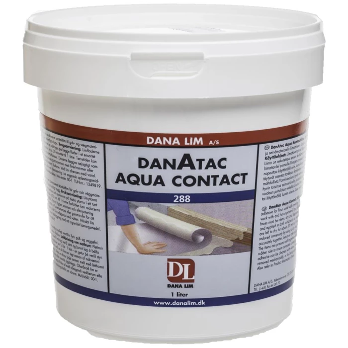 DanAtac Aqua Contact 288 vandbas. kontaktlim 1ltr