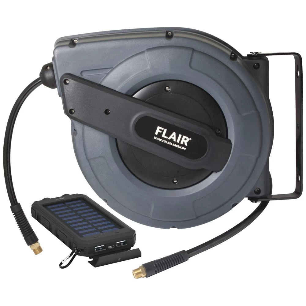 Flair slangeopruller 15m, julekampagne m/powerbank Flair slangeopruller 15m, julekampagne m/powerbank