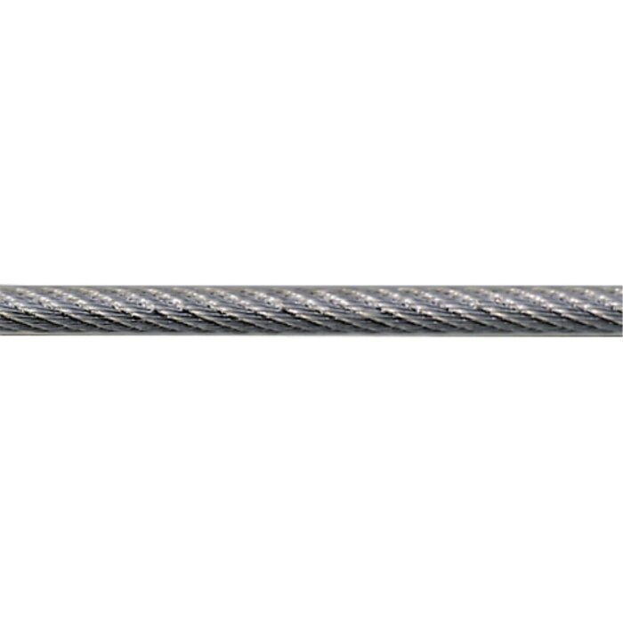 PVC forhudet stålwire A4 kst. 7×7