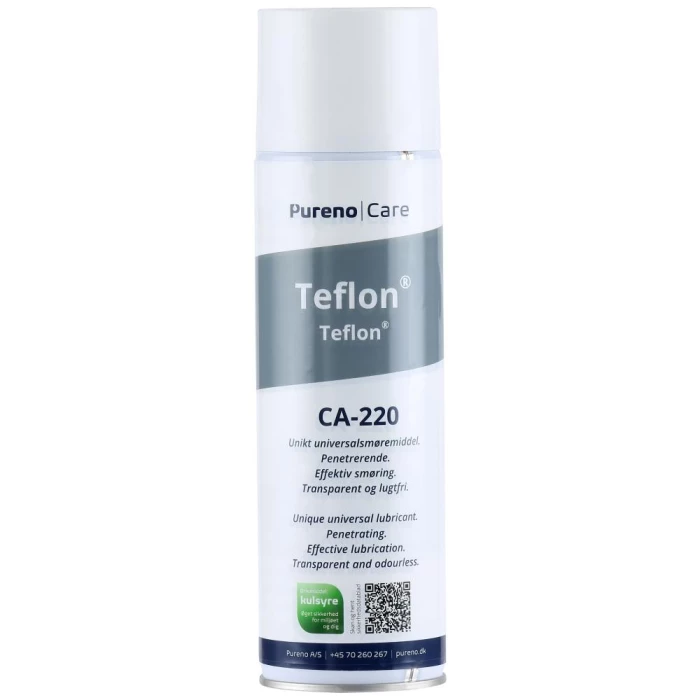 Pureno CA-220 Teflon smøremiddel spray 500ml