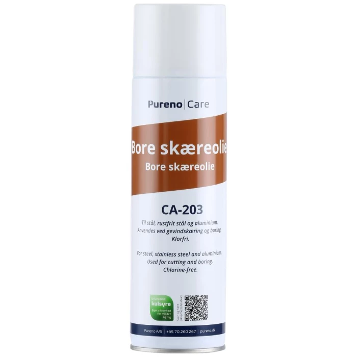 Pureno CA-203 bore-/skæreolie spray 500ml