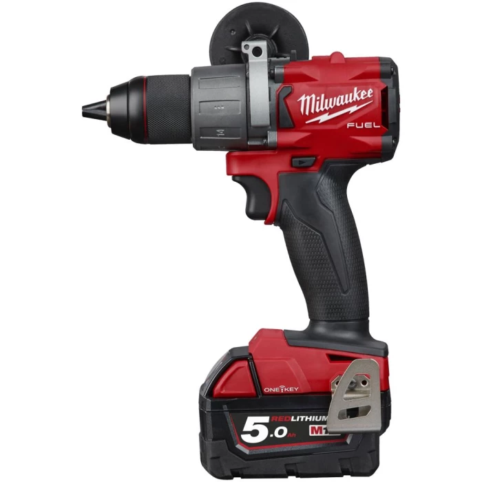 Slagbore-/skruemaskine 2×18V/5 Ah M18 ONEPD2-502X