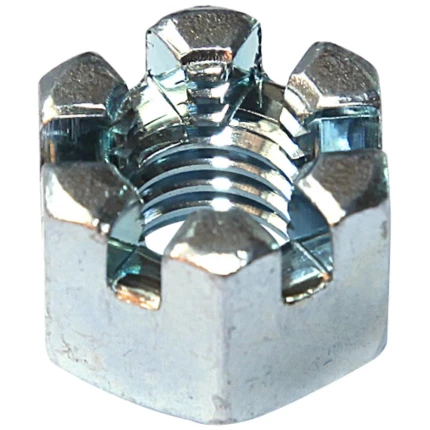 Kronemøtrik DIN935-8 FZB M