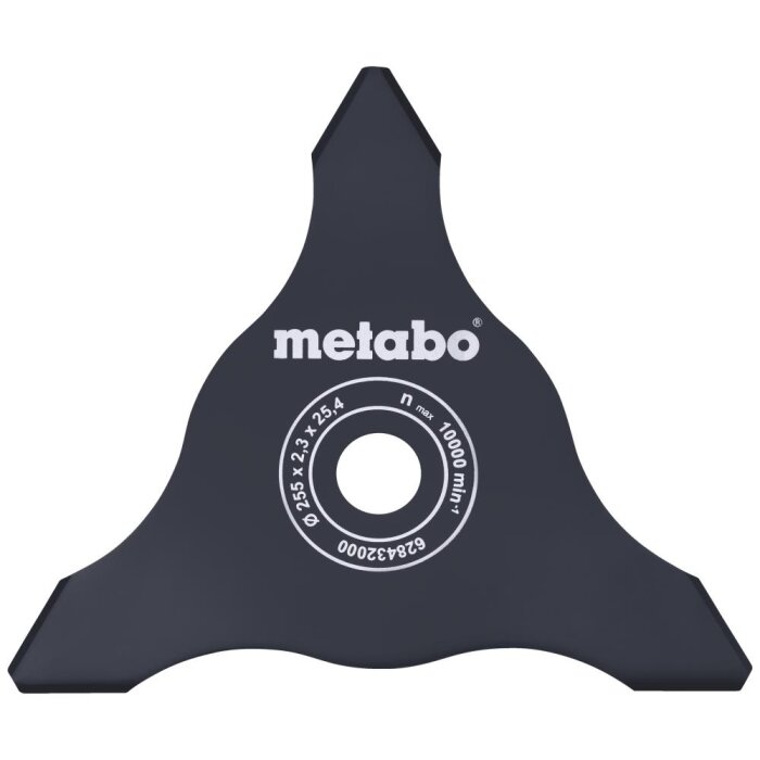 Skæreklinge t/buskrydder, 3-fløjet, ø255×2,3mm