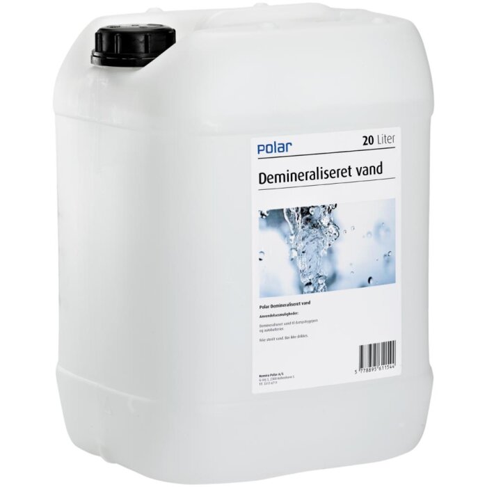 Polar demineraliseret vand