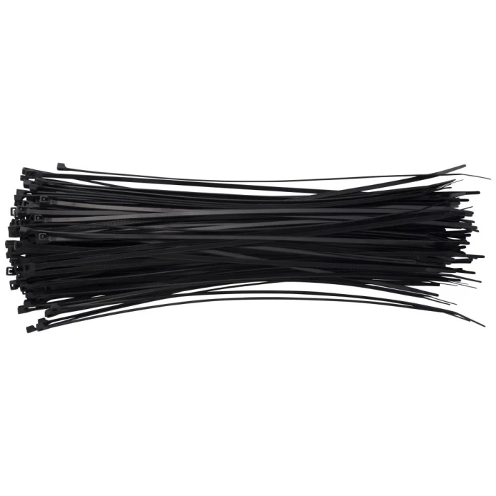 Kabelstrips sort ps/100