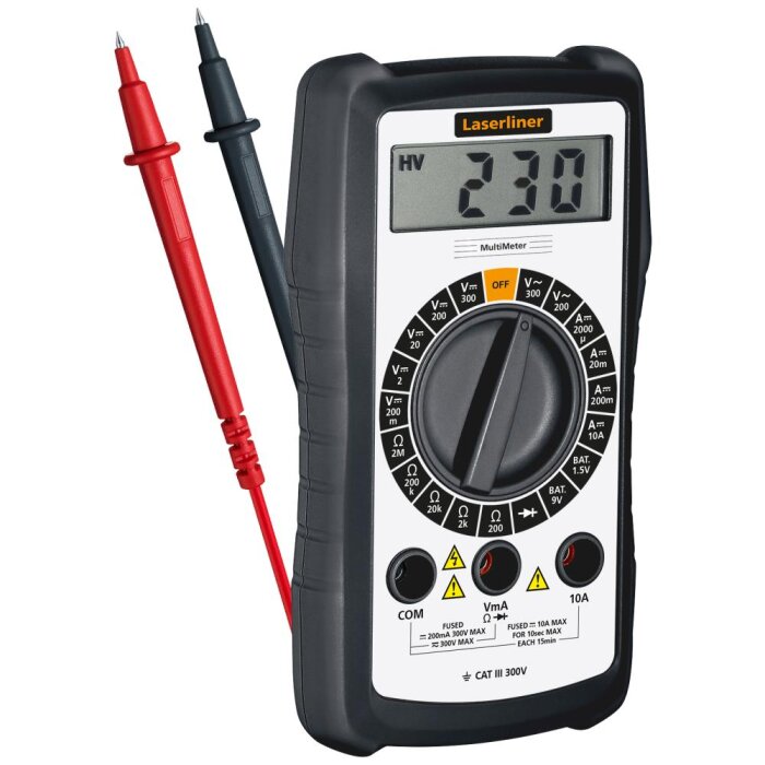 Laserliner MultiMeter universal t/hjem og hobby