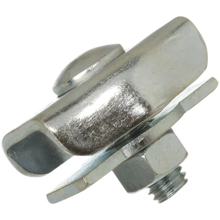 Pladewirelås simplex galvaniseret 4mm