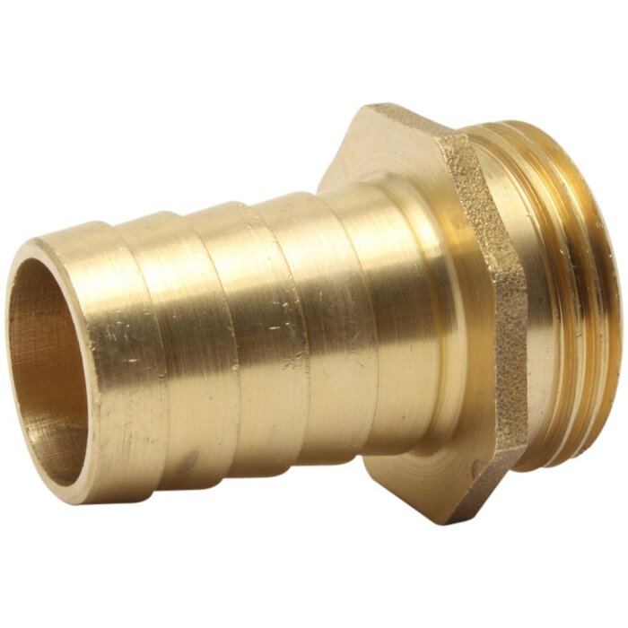 Slangestuds m/udv. gevind