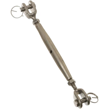 Vantskrue A4 gaffel/gaffel 12mm