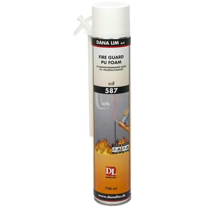 Danalim PU-skum Fire Guard Prof 587 750 ml