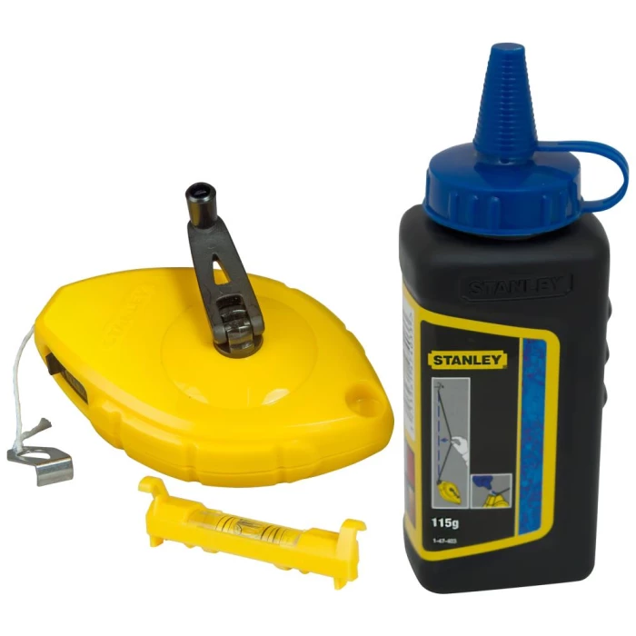 Stanley kridtsnor 30m ABS-hus, inkl. 113g kridt