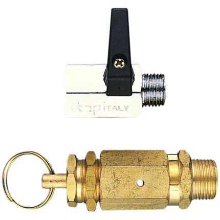 Overtryksven.stilbar 6-10bar 1/4″ud