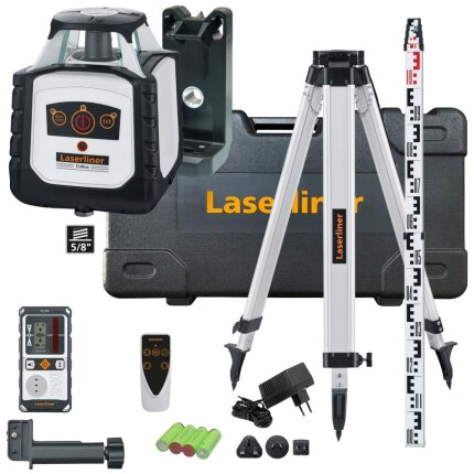 Laserliner Cubus 210 Set rotationslaser m/tilbehør